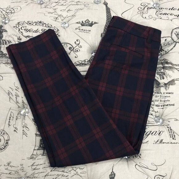 Charter Club Petite Plaid Ankle-Length Pants - Picture 7 of 8